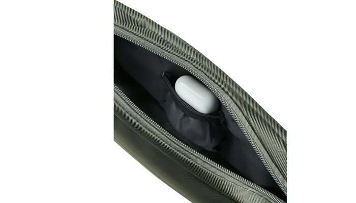 Dedicated AirPods pockets