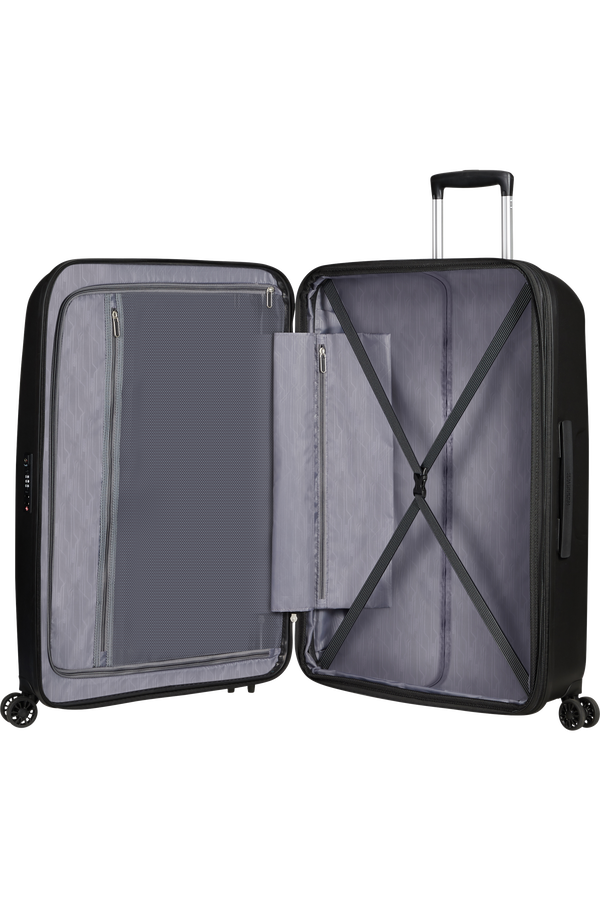 American Tourister Bon Air Dlx Spinner TSA Expandable 75cm  Negro