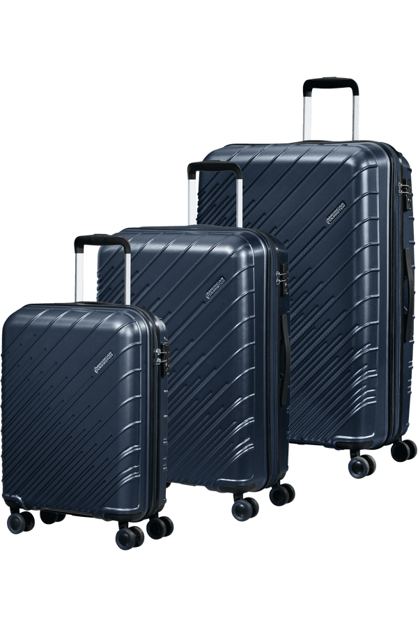 American Tourister Speedstar 3 PC SET A  Atlantic Blue