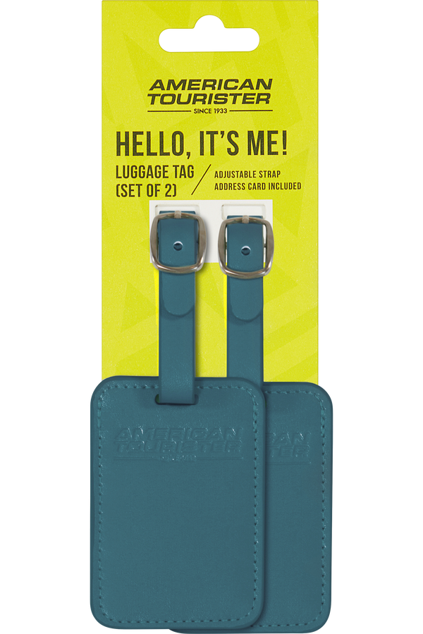 Luggage Tags Etiqueta de equipaje &ndash; Juego de 2 piezas