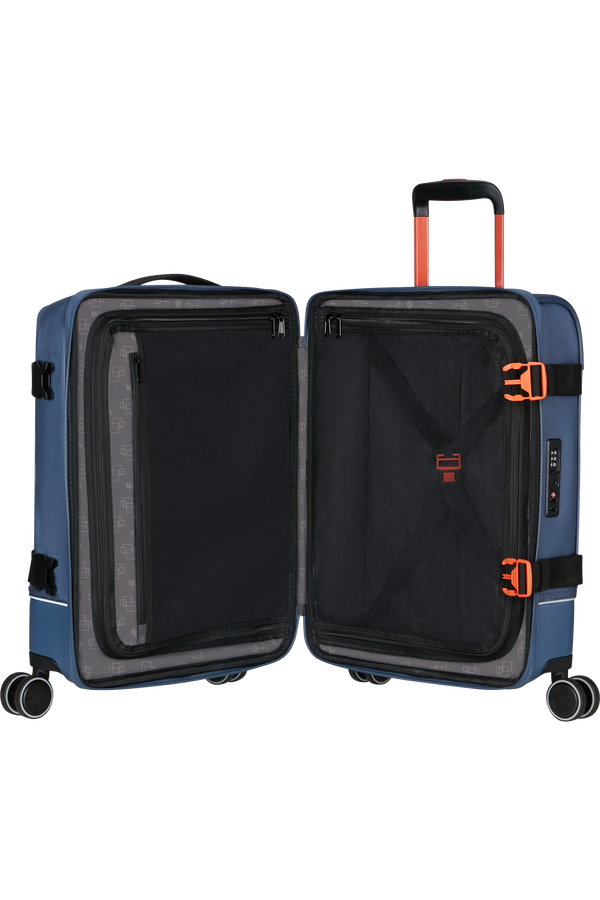 American Tourister Urban Track Spinner S TSA Coated 55cm  Navy/Orange