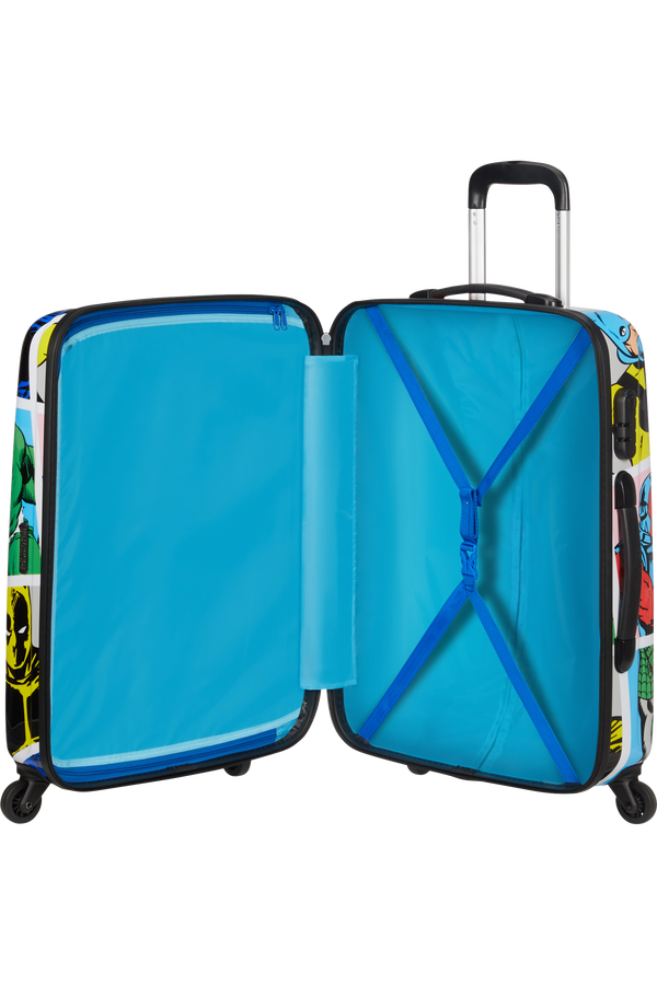 American Tourister Marvel Legends Spinner Alfatwist 65cm  Marvel Pop Art
