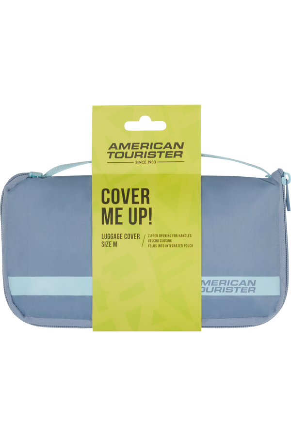 American Tourister American Tourist. Ta Foldable Luggage Cover M  Stone Blue/Blue
