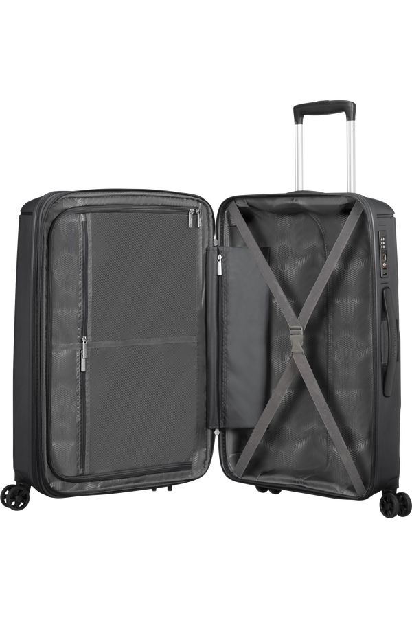 American Tourister Sunside Spinner Expandable 68cm  Negro