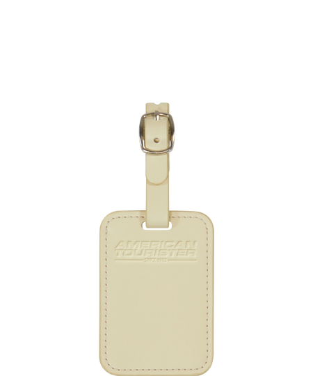 American Tourist. Ta Etiqueta de equipaje rectangular x2