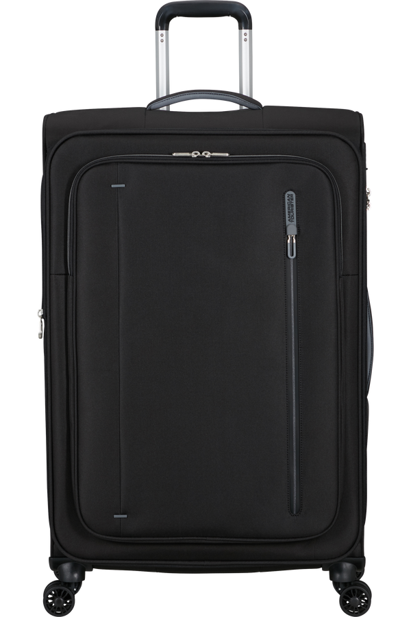 American Tourister Cloudrider Spinner EXP TSA L  Jet Black