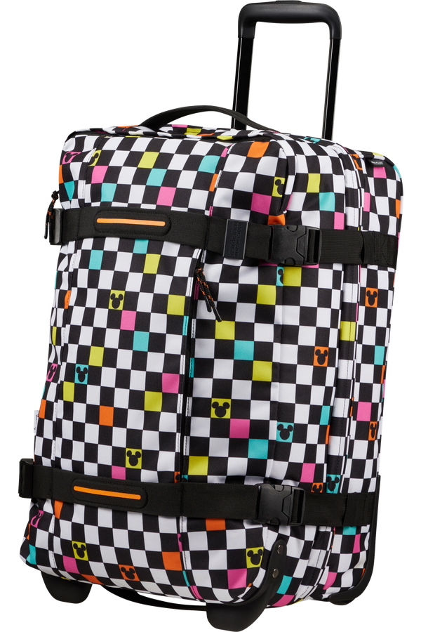 American Tourister Urban Track Disney Duffle with Wheels Disney S  Mickey Check American Tourister Urban Track Disney Duffle with Wheels Disney S  Mickey Check