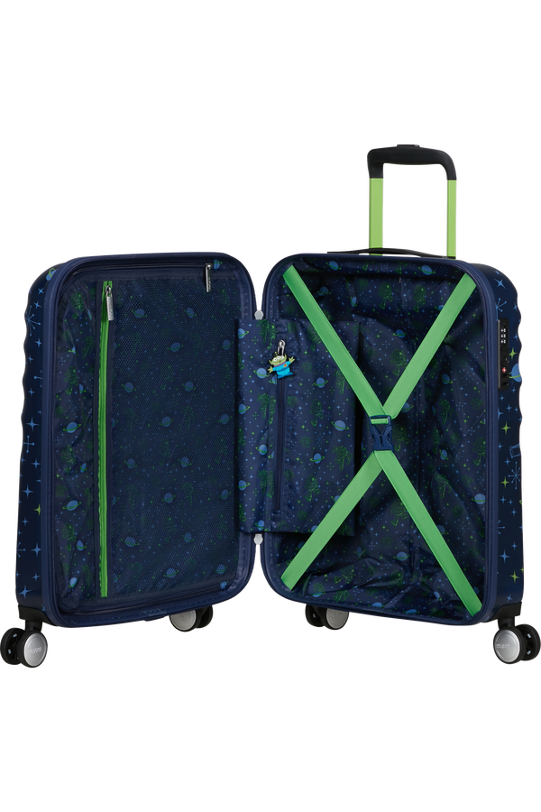 Disney Wavebreaker 55cm Maleta de Cabina | American Tourister Disney Wavebreaker Spinner TSA Disney Fl 55cm  Buzz Lightyear