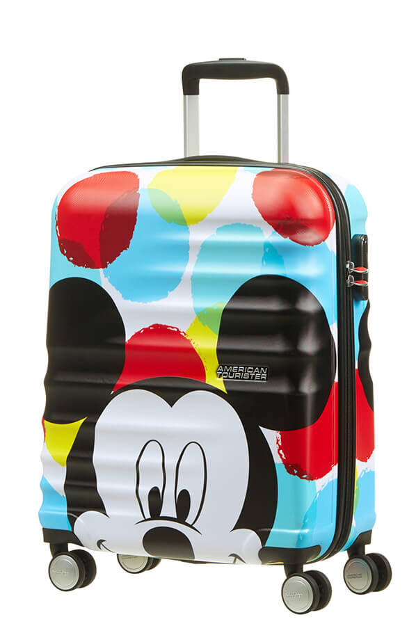 Spinner Equipaje de Mano 55 cm Azul Blue Wavebreaker Disney 36 L American  Tourister Equipaje Maletas y bolsas de viaje