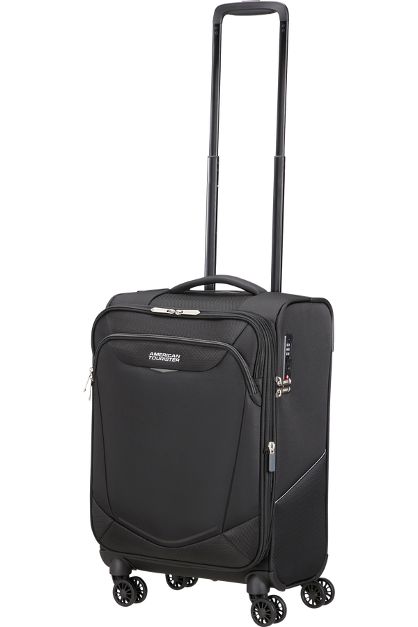 American Tourister SummerRide Spinner Expandable TSA 55cm L35  Negro American Tourister SummerRide Spinner Expandable TSA 55cm L35  Negro