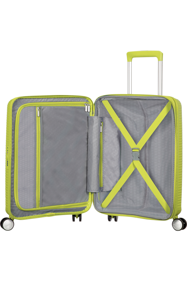 American Tourister Soundbox Spinner expansible 55cm Tropical Lime American Tourister Soundbox Spinner expansible 55cm Tropical Lime