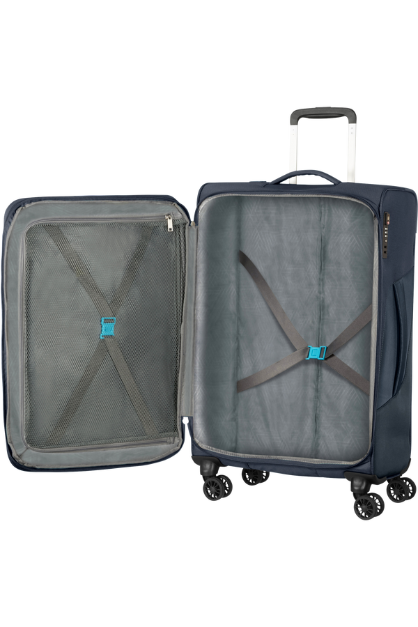 American Tourister Summerfunk Spinner Exp TSA 67cm  Navy