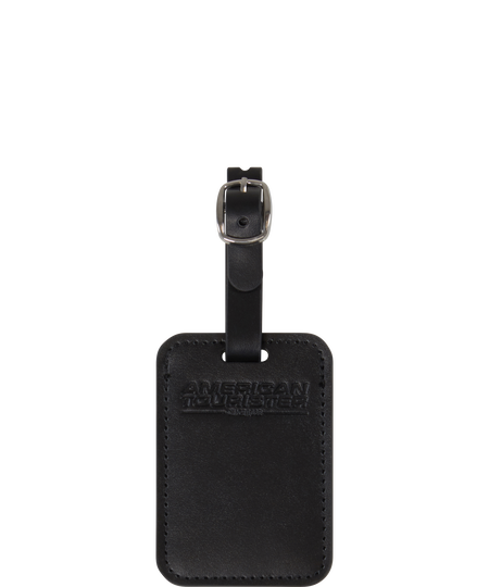 American Tourist. Ta Etiqueta de equipaje rectangular x2