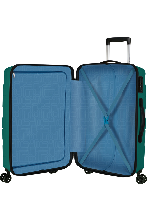 Jetdriver 3.0 67cm Maleta Spinner (4 ruedas) | American Tourister Jetdriver 3.0 Spinner 67/24 TSA 67cm  Sporty Teal