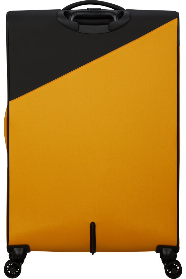 American Tourister Daring Dash Spinner Expandable TSA L  Black/Yellow