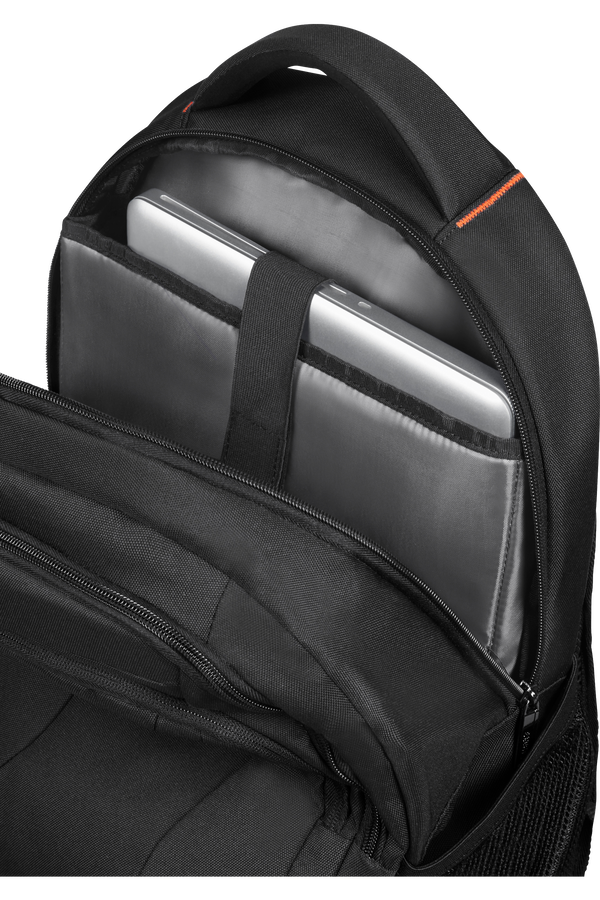 American Tourister At Work Laptop Backpack  15.6inch Black/Orange American Tourister At Work Laptop Backpack  15.6inch Black/Orange