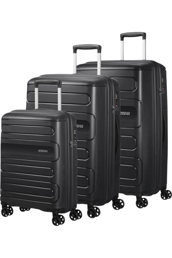 American Tourister Sunside 3 Pc Set C Negro