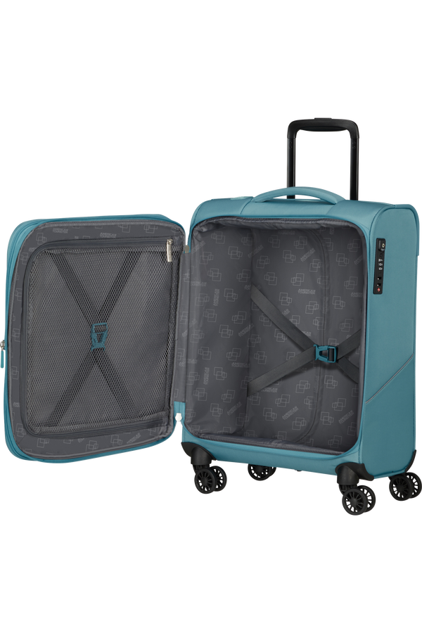 American Tourister SummerRide Spinner S EXP TSA 55cm Breeze Blue American Tourister SummerRide Spinner S EXP TSA 55cm Breeze Blue