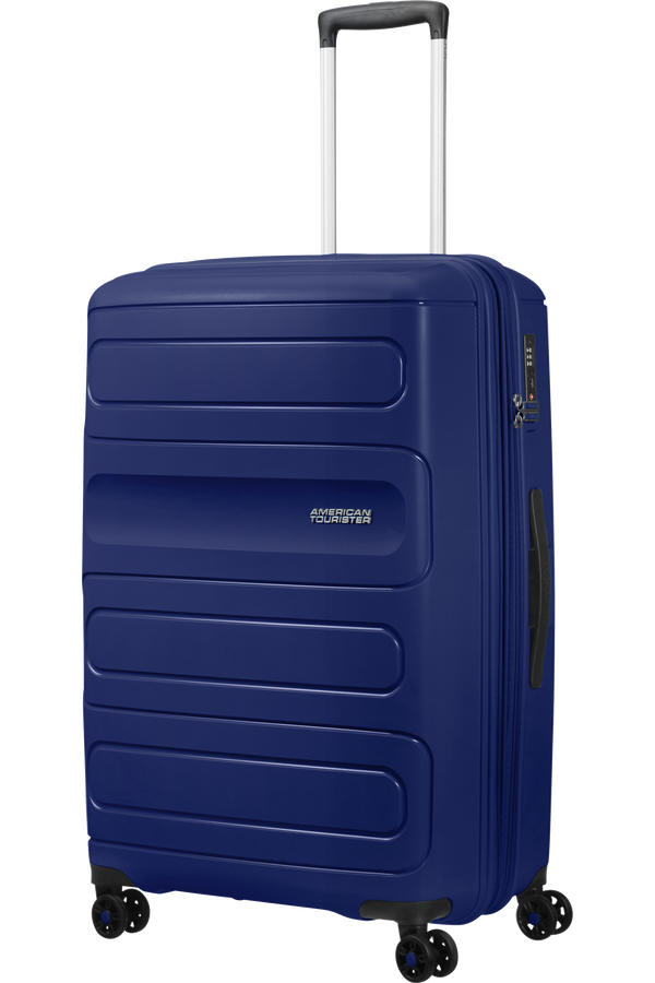 American Tourister Sunside Spinner Expandable 77cm  Dark Navy American Tourister Sunside Spinner Expandable 77cm  Dark Navy