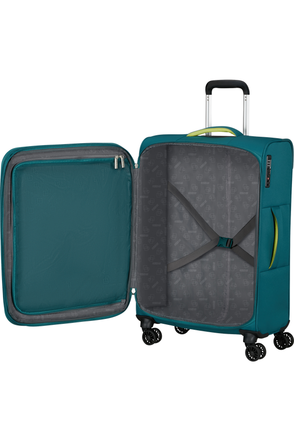 American Tourister Cloudrider Spinner EXP TSA M  Misty Teal