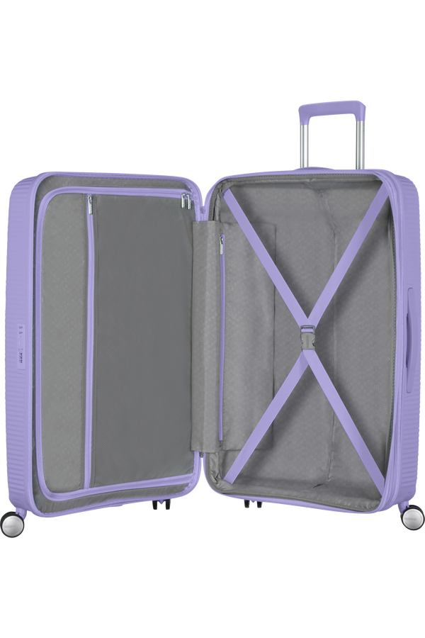 American Tourister Soundbox Spinner Expandable 77cm  Lavender