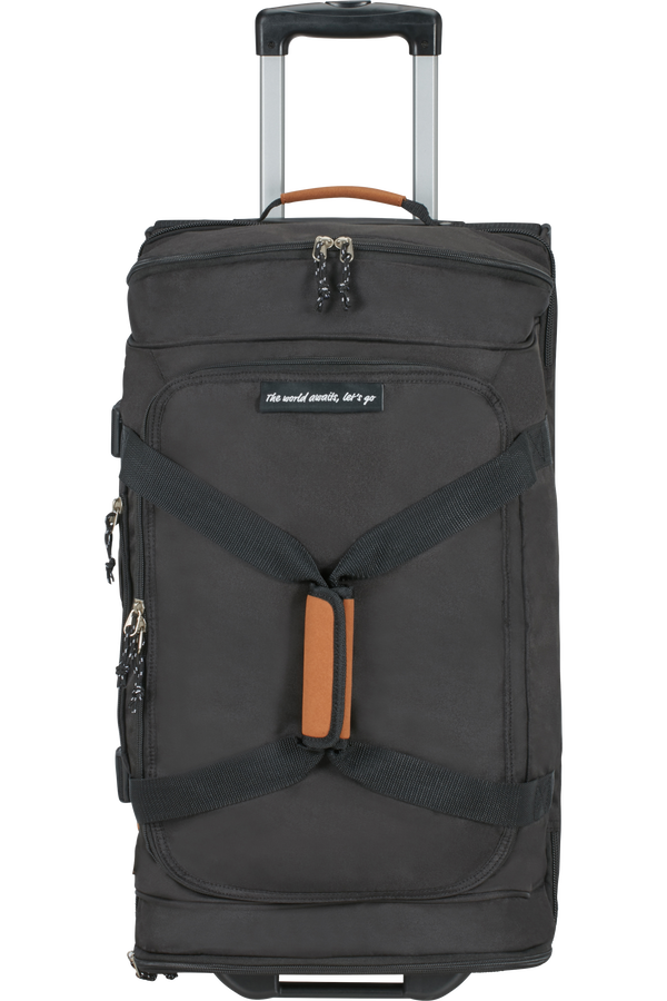 American Tourister Alltrail Duffle with Wheels M  Negro