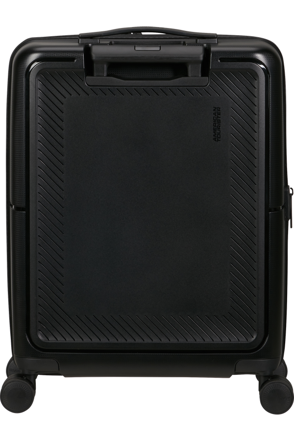 American Tourister DashPop Spinner Expandable Frontloader 55cm  True Black American Tourister DashPop Spinner Expandable Frontloader 55cm  True Black