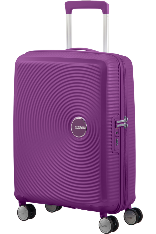 American Tourister Soundbox Spinner Expandable 55cm  Purple Orchid American Tourister Soundbox Spinner Expandable 55cm  Purple Orchid