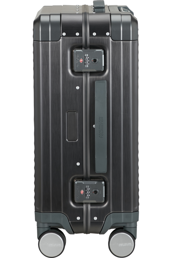 American Tourister Soundbox Alu Spinner TSA 55cm  Brushed Anthracite American Tourister Soundbox Alu Spinner TSA 55cm  Brushed Anthracite