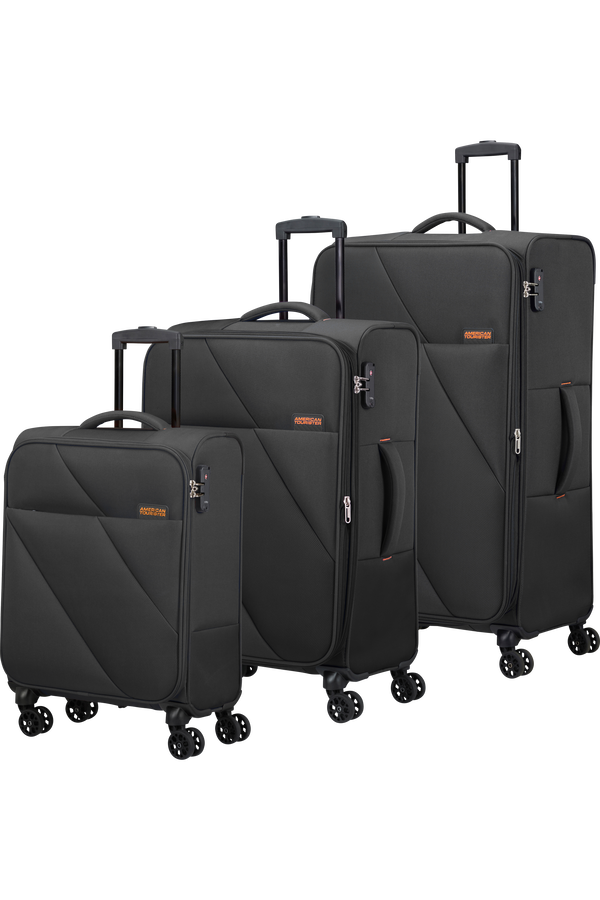 American Tourister Sun Break 3 PC SET A  Negro