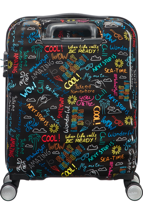 American Tourister Wavebreaker Spinner 55cm  Chalkboard