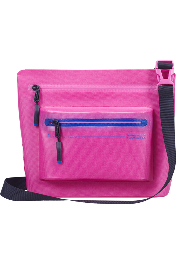 Colourdry M Bolso | American Tourister Colourdry Shoulder Bag M  Electric Fuchsia