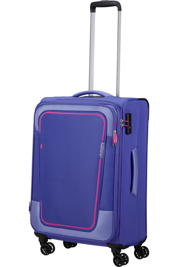 American Tourister Pulsonic Spinner Expandable 68cm  Soft Lilac American Tourister Pulsonic Spinner Expandable 68cm  Soft Lilac