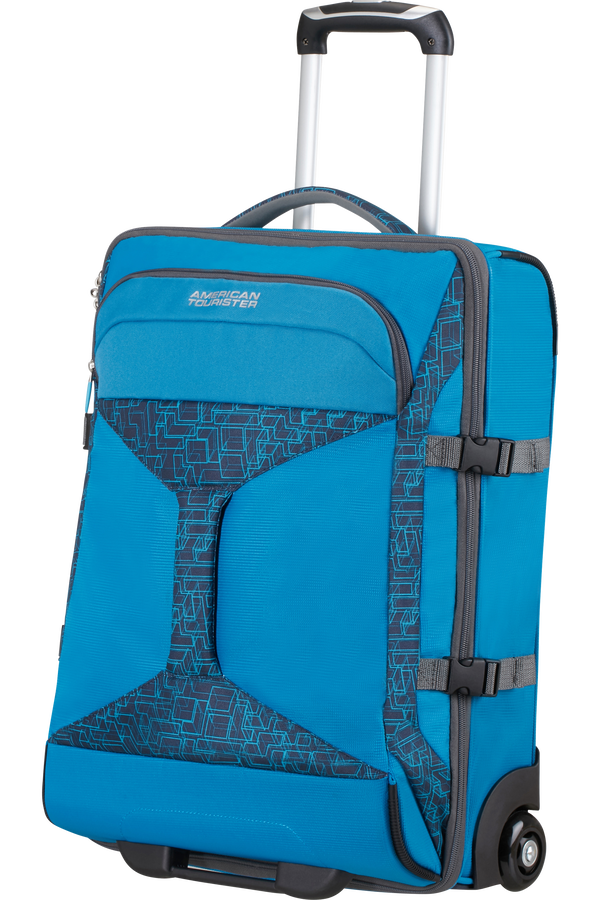 American Tourister Road Quest Bolsa de viaje con ruedas 55X40X20cm Bluestar Print