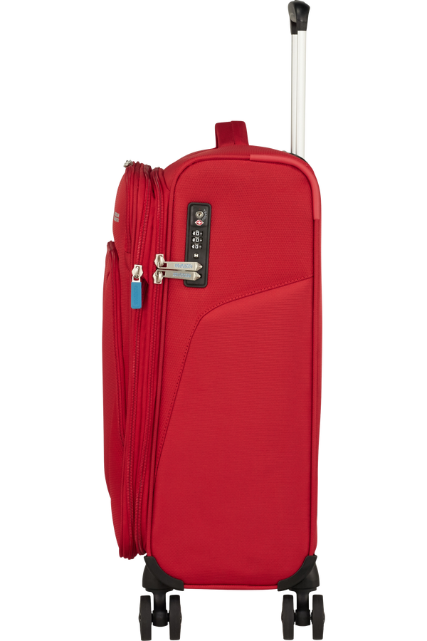 American Tourister Summerfunk Spinner Exp TSA 55cm  Rojo