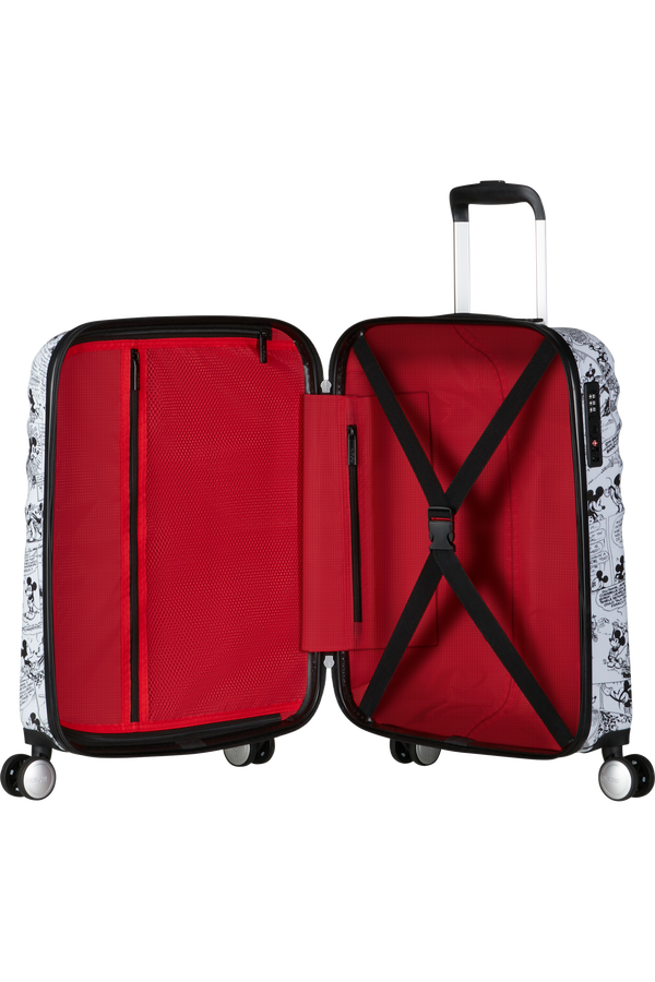 American Tourister Disney Wavebreaker Spinner TSA Disney Fl 55cm  Minnie Comics White American Tourister Disney Wavebreaker Spinner TSA Disney Fl 55cm  Minnie Comics White