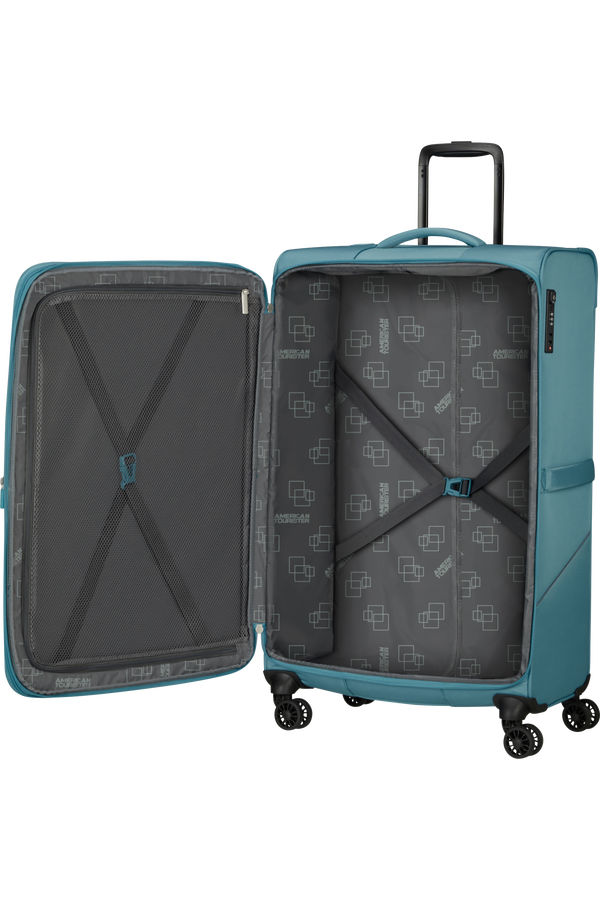 American Tourister SummerRide Spinner L EXP TSA 80cm Breeze Blue
