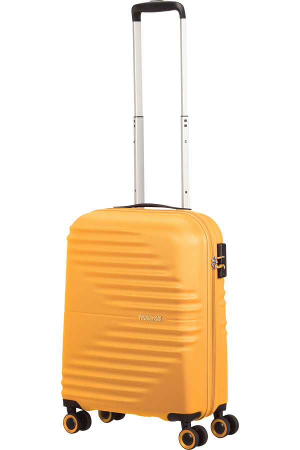 American Tourister Wavetwister Spinner TSA 55cm  Sunset Yellow