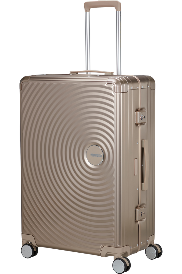 American Tourister Soundbox Alu Spinner TSA 77cm  Bronce