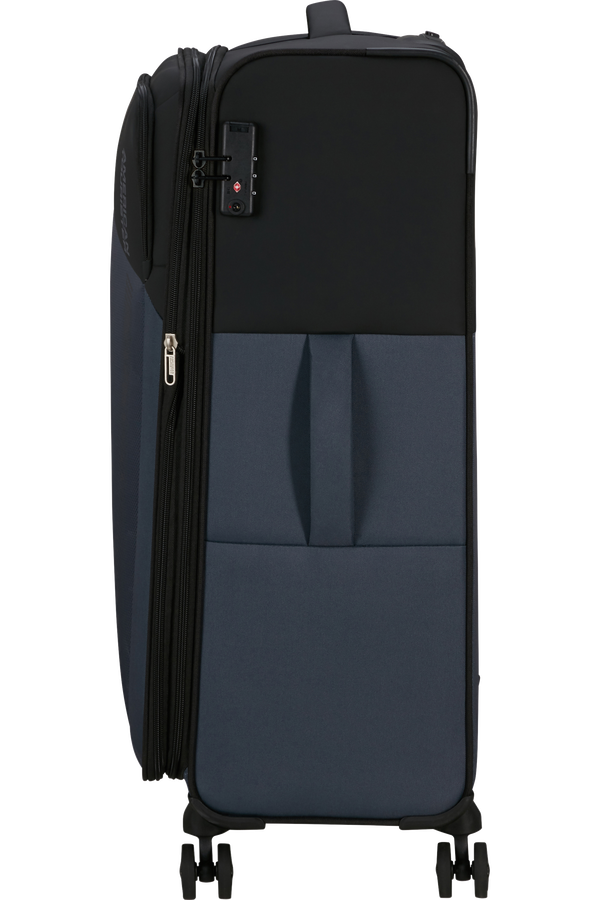 American Tourister Daring Dash Spinner Expandable TSA L  Black/Grey