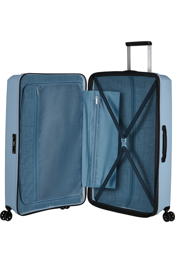 American Tourister Aerostep Spinner 77/28 Exp Tsa 77cm  Soho Grey