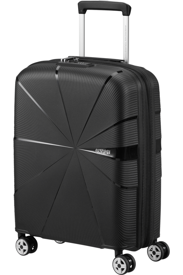 American Tourister Starvibe Spinner Expandable TSA 55cm Negro