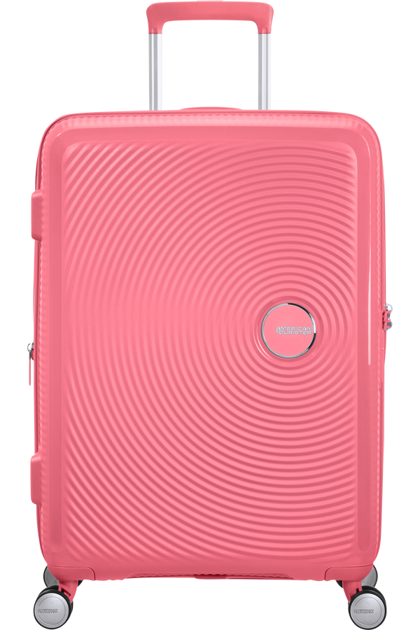 American Tourister Soundbox Spinner Expandable 67cm  Sun Kissed Coral
