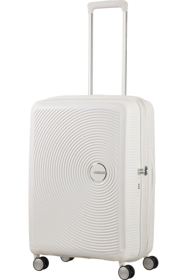 American Tourister Soundbox Spinner expansible 67cm Pure White
