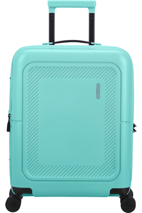 American Tourister DashPop Spinner Expandable TSA 55cm Aqua Sky