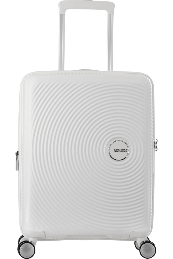 American Tourister Soundbox Spinner expansible 55cm Pure White