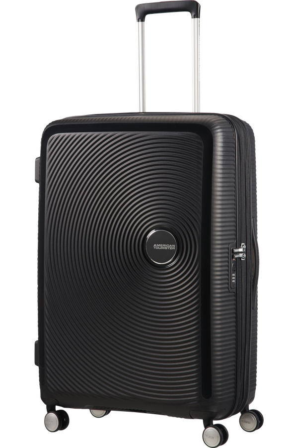 American Tourister Soundbox Spinner expansible 77cm Bass Black American Tourister Soundbox Spinner expansible 77cm Bass Black