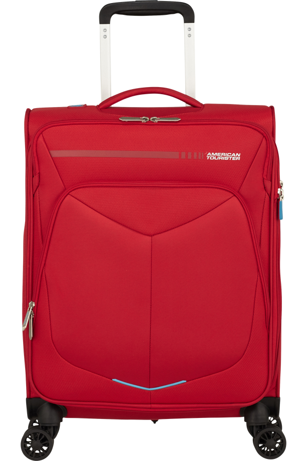 American Tourister Summerfunk Spinner Exp TSA 55cm  Rojo