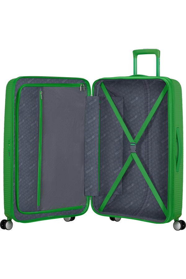 American Tourister SoundBox Spinner Expandable 77cm  Grass Green