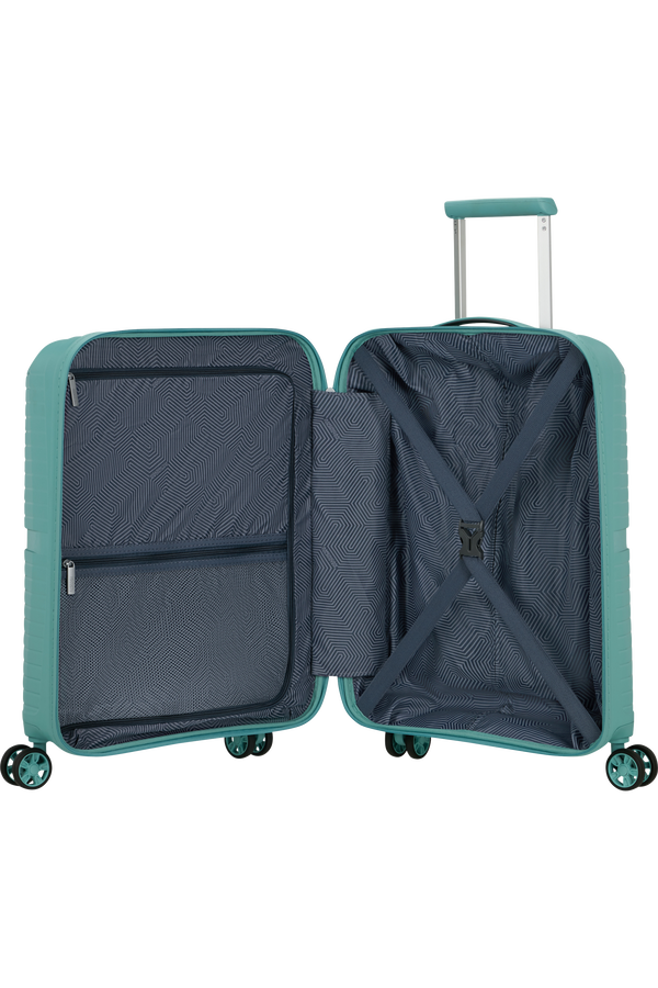 American Tourister Airconic Spinner Frontloader 15.6' 55cm  Dusty Turquoise American Tourister Airconic Spinner Frontloader 15.6' 55cm  Dusty Turquoise